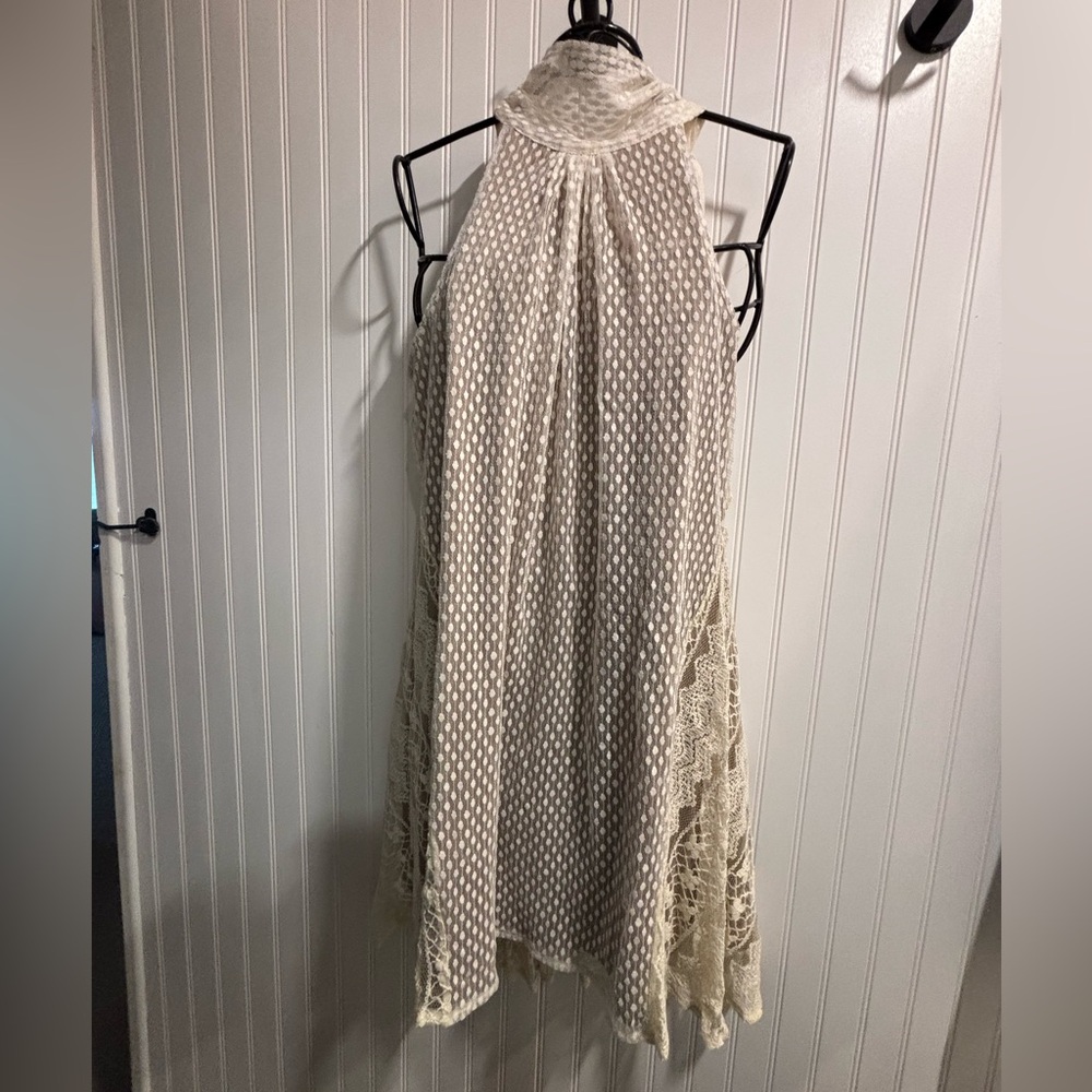 Ryu Cream Lace Dress